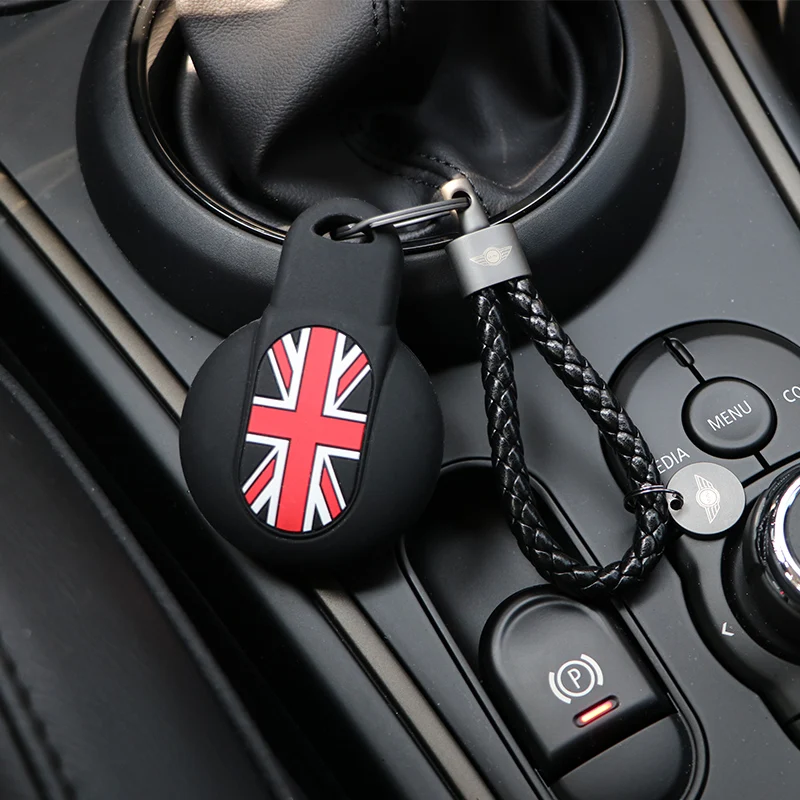 Автомобильный ключ чехол Силикагель Защитная крышка для MINI Cooper F54 F55 F56 F57 F60 Countryman, Clubman автомобильный брелок для ключей крышка