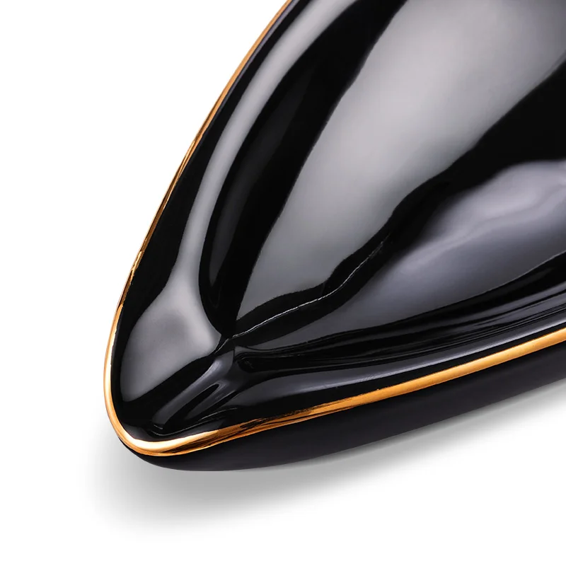 Сигарный пепельный цилиндр костяная фарфоровая текстура керамический слот для