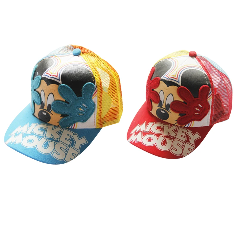 Disney Микки и Минни Маус для маленьких девочек шляпа с рисунком бантом детский