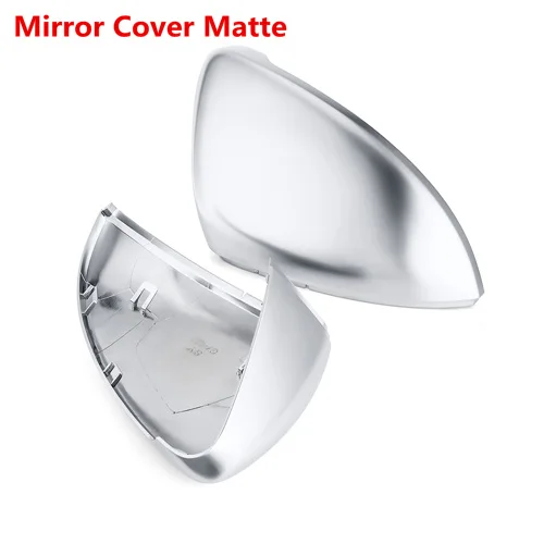 Mirror Cover Matte Для VW Golf MK7 7 GTI R GTD Динамический светодиодный сигнальный светильник зеркало заднего вида Индикатор мигалка повторитель для Volkswagen Rline Touran - Цвет: Mirror Cover Matte
