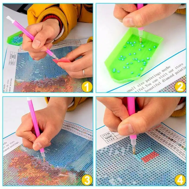 

Full Drill DIY 5D Diamond Painting Craft Embroidery Cross Stitch Kit Home Decor