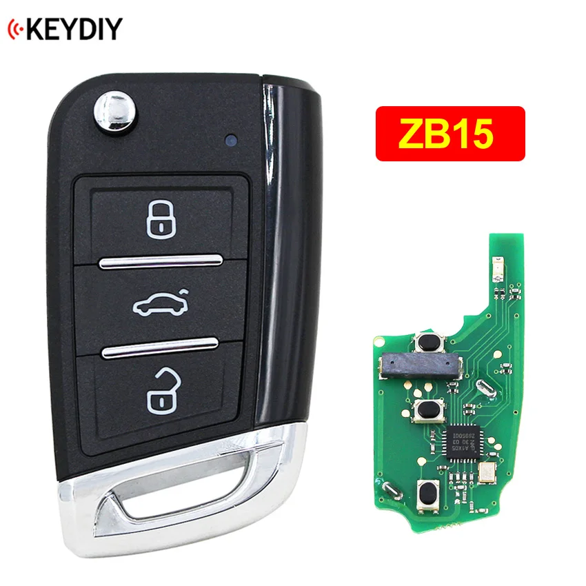 KEYDIY 3 Button Universal KD Smart Key ZB15 Car Remote Replacement for KD-X2 Fit More than 2000 Models | Автомобили и мотоциклы