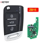 Пульт дистанционного управления KEYDIY ZB15, универсальный, 3 кнопки, подходит для более чем KD-X2 моделей