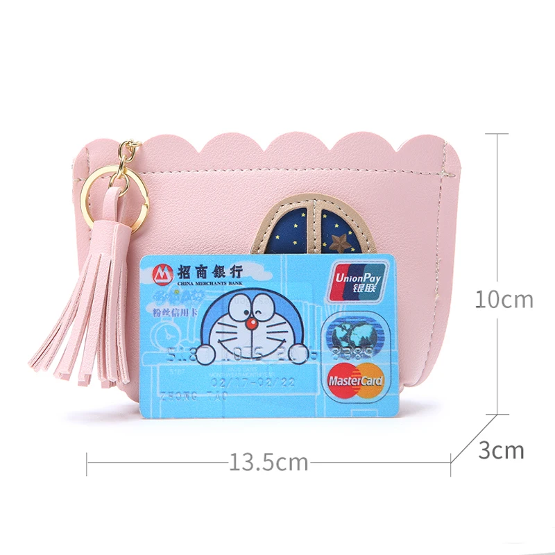 Новая Модная креативная женская кожаная маленькая мини кошелек на молнии с