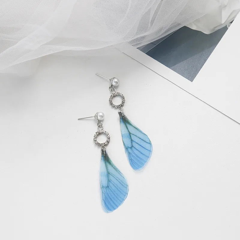 Серьги-гвоздики с опалом ORZTOON Комплект сережек для женщин и девочек