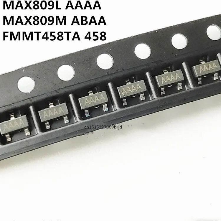 Оригинал 20 шт./MAX809L max809ls AAAA MAX809MEUR MAX809M MAX809 ABAA FMMT458TA 458 FMMT458 SOT 23|Интегральные схемы| |