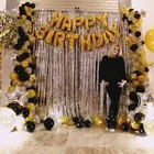 1*2 м золото Фольга бахрома Шторы мишура гирлянды блестящим отливом с кисточками на свадьбу, день рождения, отделка стен и дверей фотобумажный фон