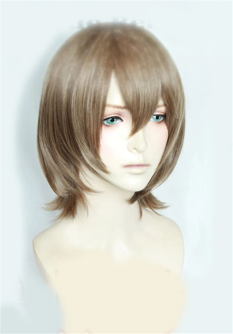 Японский парик Goro Akechi аниме Persona 5 термостойкие синтетические волосы для косплея