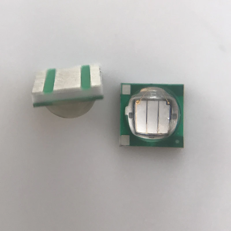 10 шт./лот Светодиодная лампа 3W 3 5 v UVA 395NM 400NM 405NM 420NM 425NM 3535 пакет ультрафиолетового