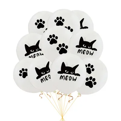 

Four Kitten Party Decoration Tableware Pet Cat Theme Paper Cup Plate Napkins Pennant Tablecloth Kids Birthday Carnival Supplies