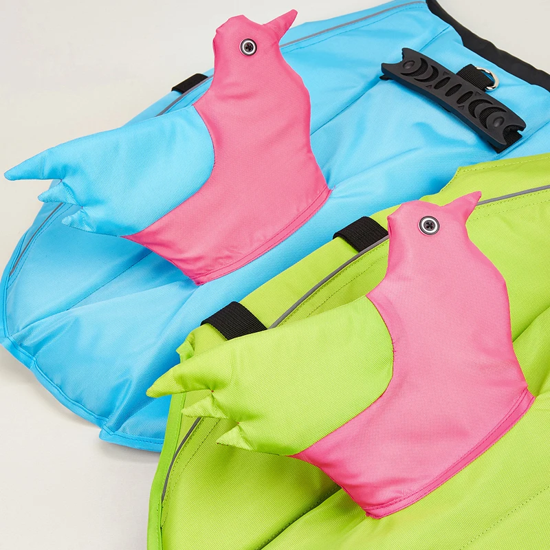

New Seagull Pet Life Jacket Dog Reflective Swimming Suit Small and Large Dog Life Jacket