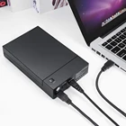 396U3 Корпус внешнего жесткого диска 3,5 дюймов USB 3,0 SATA III лежал плоский док-станция для жесткого диска для 2,5 3,5 дюйма Жесткий диск SSD