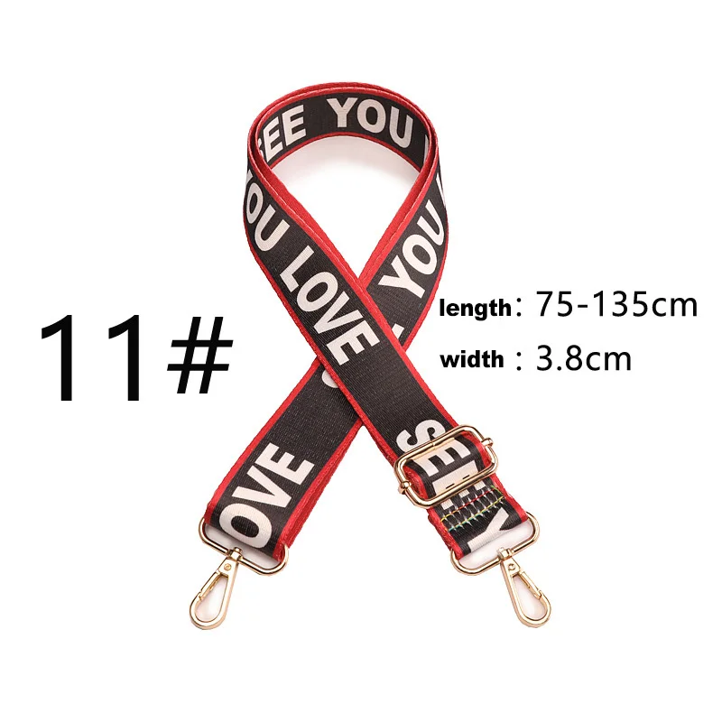 Модная Регулируемая лямка для женщин цветной ремень на плечо Дамский саквояж