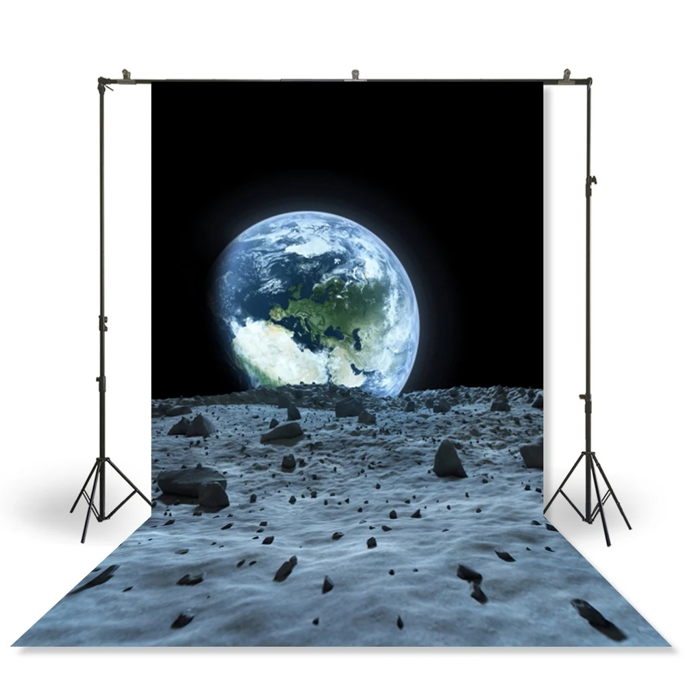 

Фотография HUAYI, фотография детской фотобудки, фон Луны, космоса, мальчиков, студийные фоны