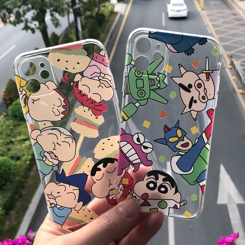 

Disney Phone Case for iPhone 12 Transparent XR Cartoon Xs Couple Se Cute 6s78plus Soft Cover Promax Phone Protective Case