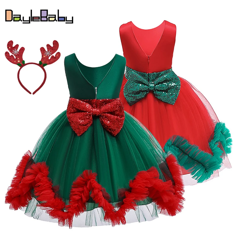 Платье-пачка для новогодней ёлки шифоновое | Детская одежда и обувь