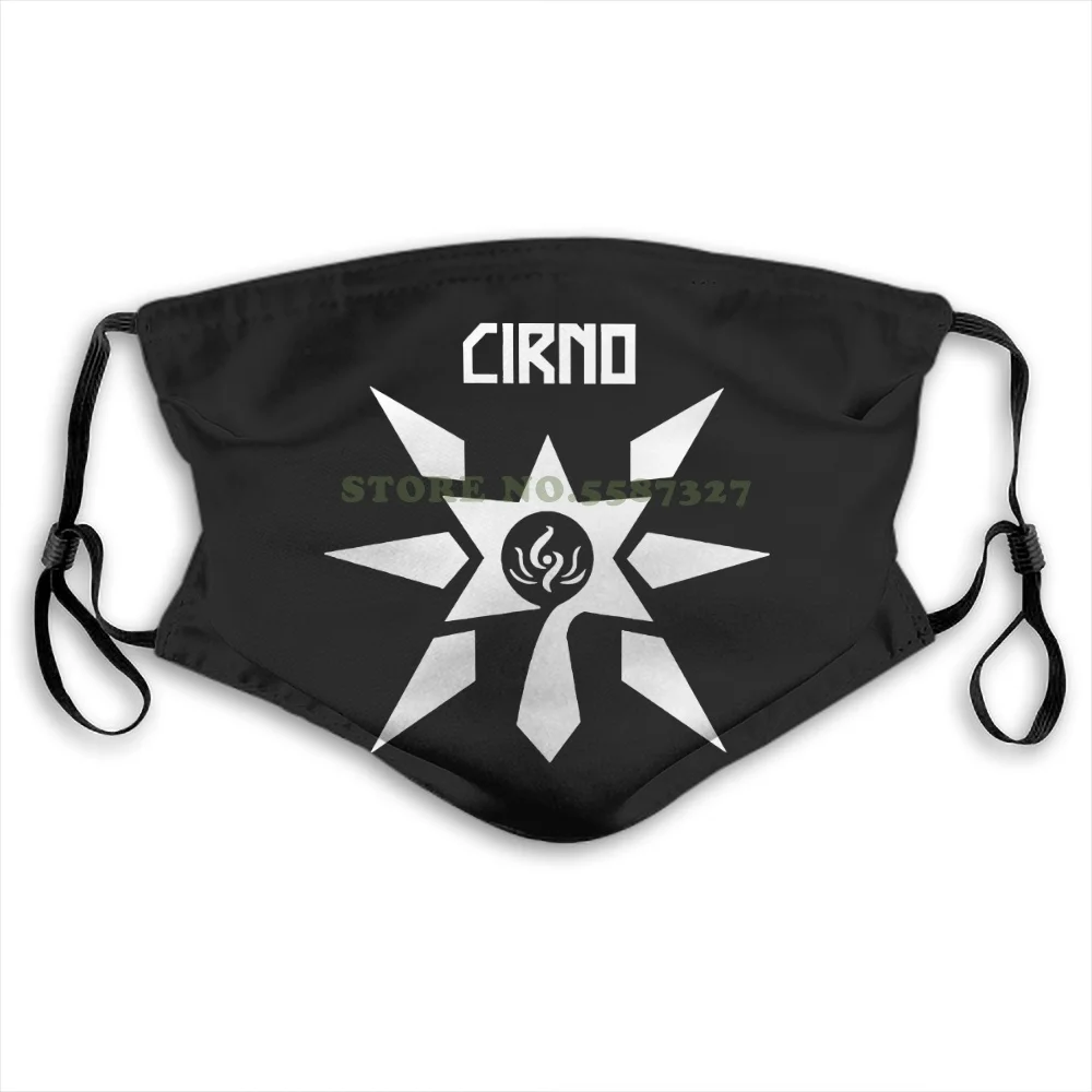 

Cirno Touhou Project Cosplay Веселые модные смешные многоразовые маски Yohe