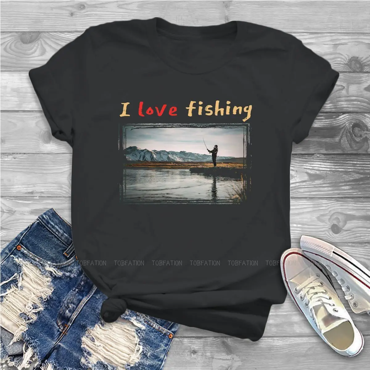 

Женская футболка для ловли карпа, рыбалки, Фишера, женские топы, графические Забавные футболки, Женская хлопковая Футболка 4XL