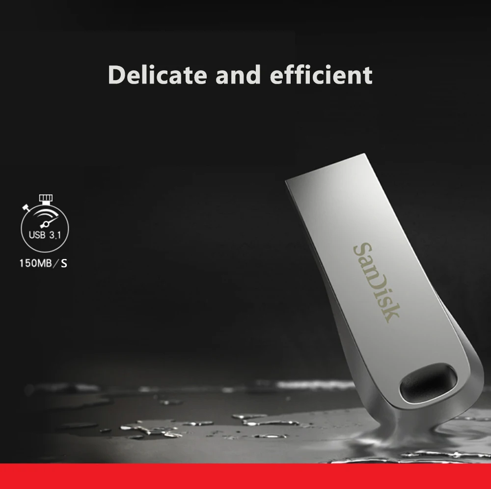 Флеш-накопитель USB SanDisk 32 ГБ, USB3.1, флеш-накопитель 16 ГБ, 64 ГБ, 128 ГБ, CZ74, 150 Мб/с, флеш-накопитель, USB флешка для ноутбука