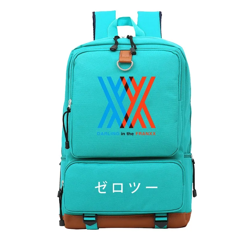 

DARLING In The FRANXX Print Schoolbag Travel Bag Shoulder Backpack Women Bagpack Student Teenager Bags Female Male Backpacks