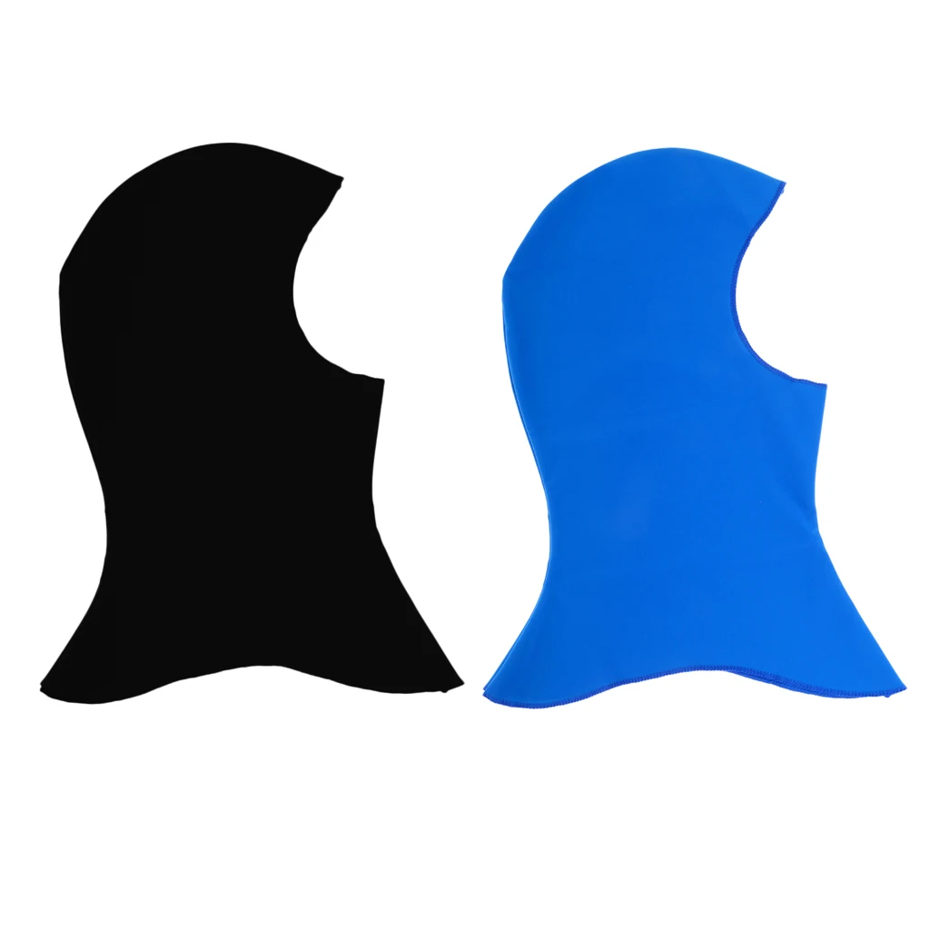 2 шт. капюшон шляпа УФ Защита от солнца полная маска для лица подводного плавания