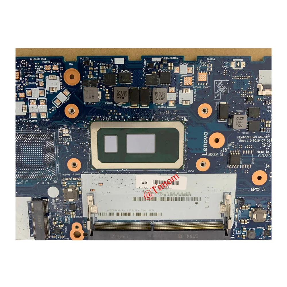 I5-10210U для ThinkPad E15 20RD 20RE ноутбука Lenovo интегрированная материнская плата NM-C421 PN