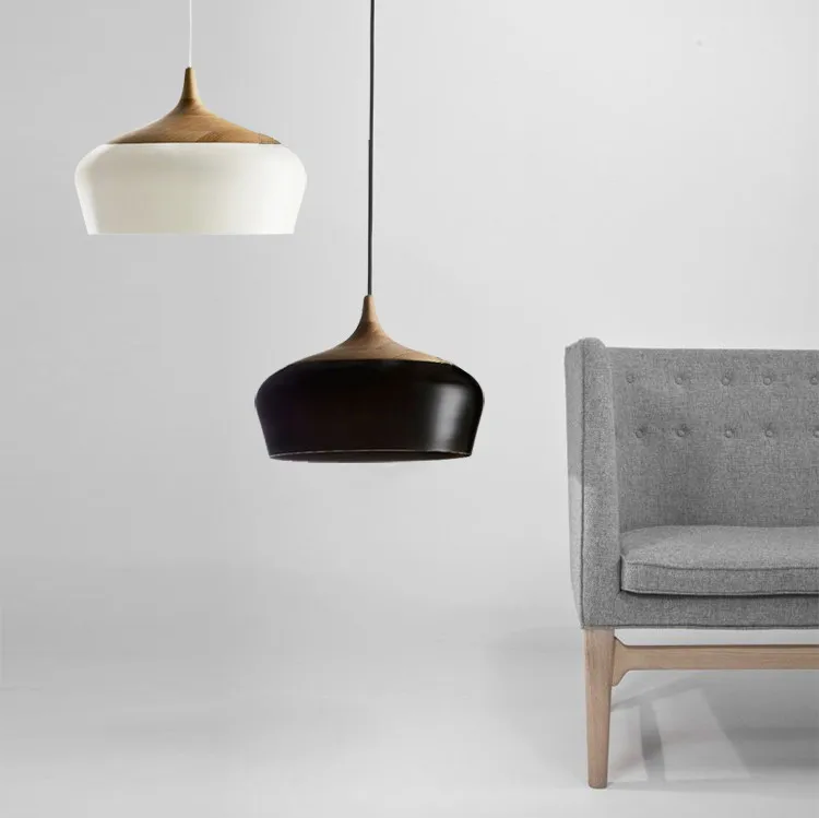 

Modern Home Decoration Pendant Light Wood Japanese Style Restaurant Lamp Bedroom Light AC90-265V Free Shipping LED Bulbs Iron AC