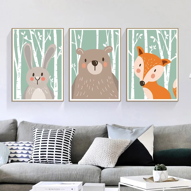 Алмазная вышивка 5D DIY с мультяшными животными бриллиантовый рисунок Рождество