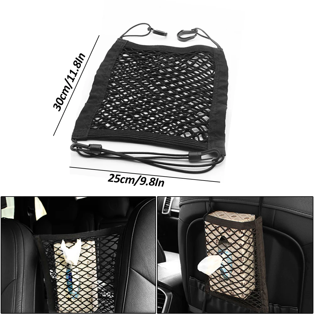 Потолочная сумка для хранения мелочей портативная сетка салона автомобиля -