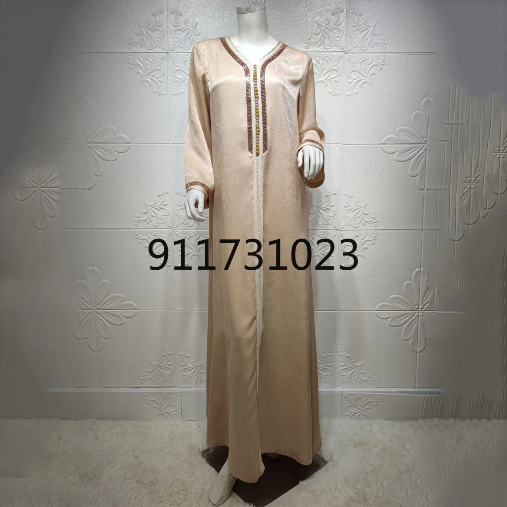 Марокканские Caftan вечерние платья модель 2021 года Женские Фланелевые пакистанское