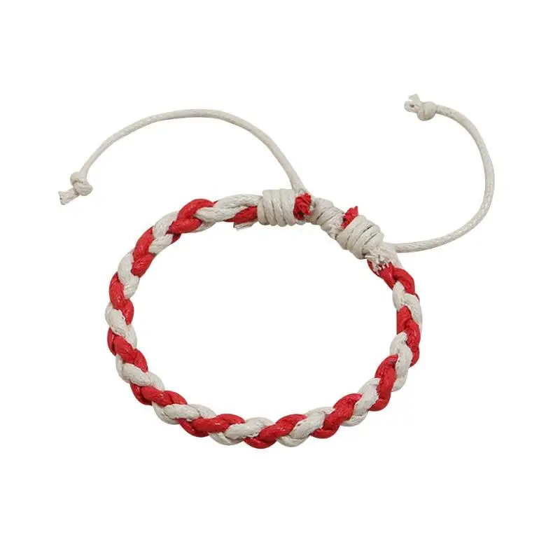 

Natural Handmade Seashell Bracelet Necklace White Hand-Woven Rope Ornament