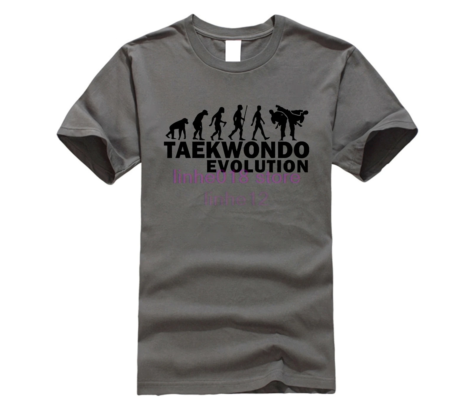 Дизайнерские Забавные футболки для тхэквондо мужские с принтом на заказ базовые