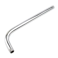 g12inch wall mounted shower extension arm angled extra pipe stainless steel hose for rain shower head accessories 50cm
