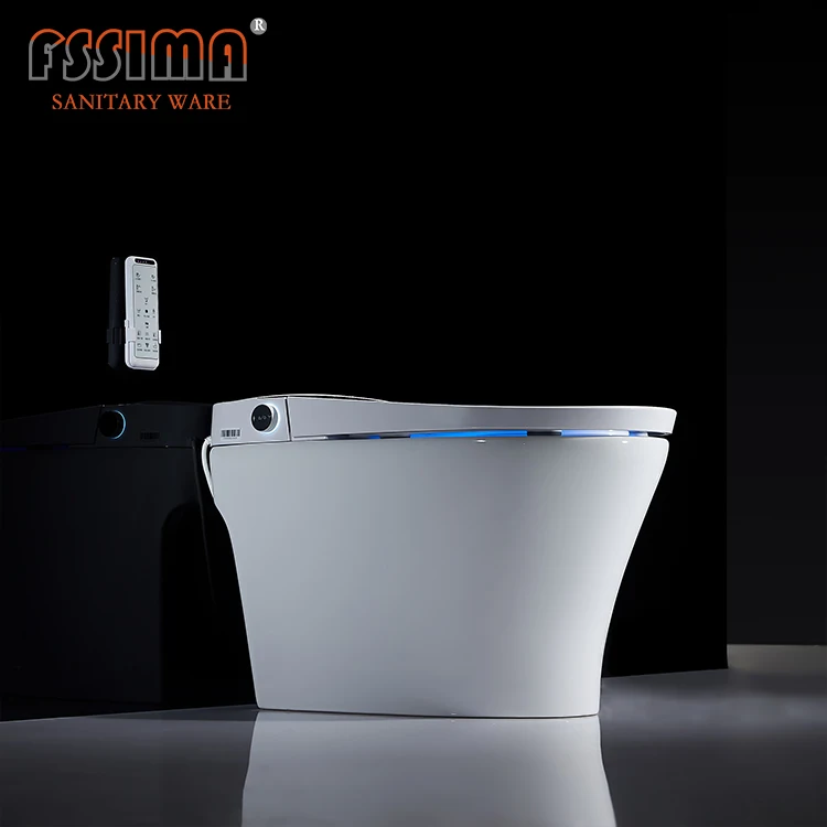 

Intelligent sanitary ware fully automatic inductive Japanese smart toilet with remote control