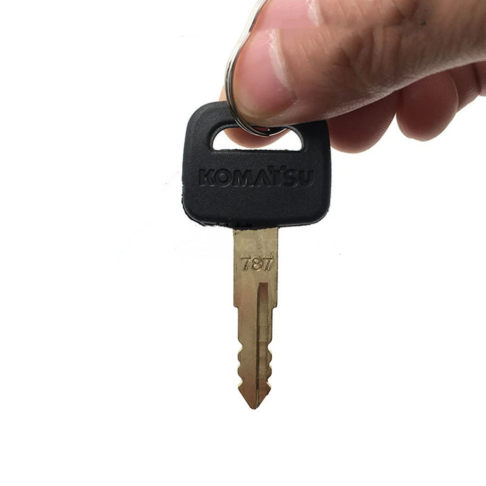Ключ для Komatsu PC56/60/70/110/200/220/300/450 ключ зажигания 787 Запчасти экскаватора Бесплатная