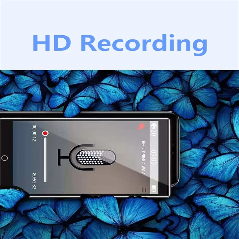 MP4 плеер Bluetooth 5 0 встроенный динамик с 4 дюймовым большим HD сенсорным экраном HIFI