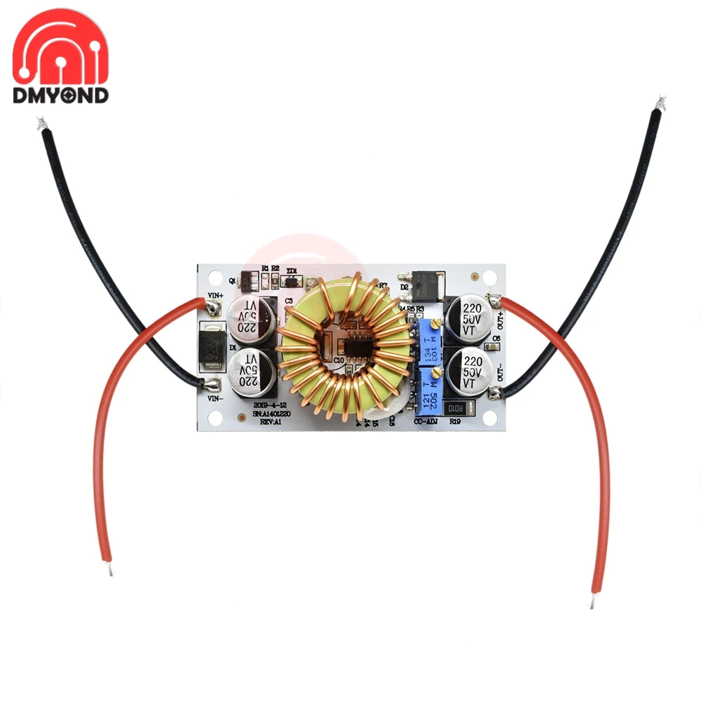 

DC DC Voltage Converter CC CV Boost Converter DC-DC Step Up 250W 500W 10A Power Supply Adjustable Module DC10V-40V DC8.5V-48V