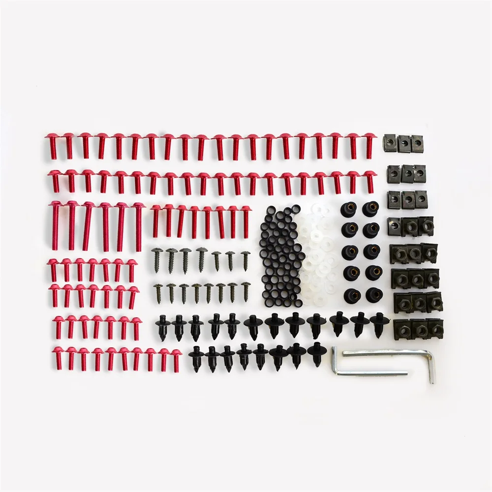 Комплект болтов обтекателя кузова лобового стекла мотоцикла 223 шт. для Yamaha YZF R1 R3 R6