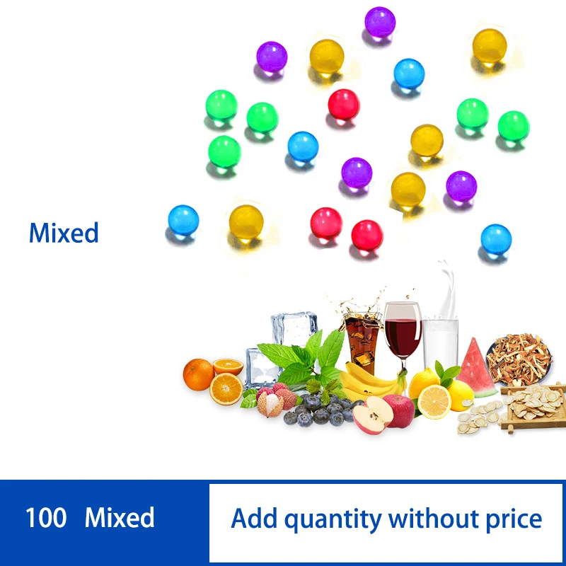 500/100PC Unique Cigarette Pops Beads Fruit Flavour Mint Flavor Holder Smoking Accessories Men Gift | Дом и сад