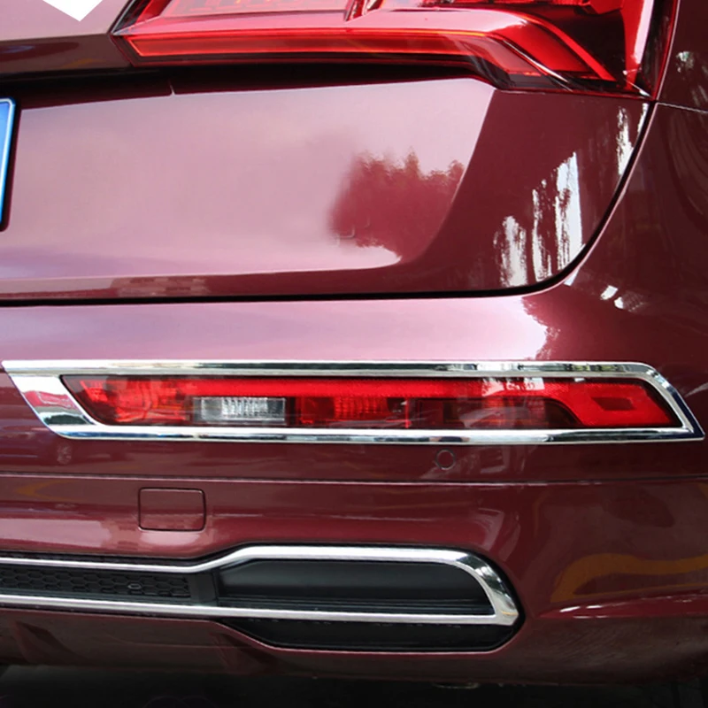 Декоративные наклейки на машину для Audi Q5 хром Яркие полоски задний