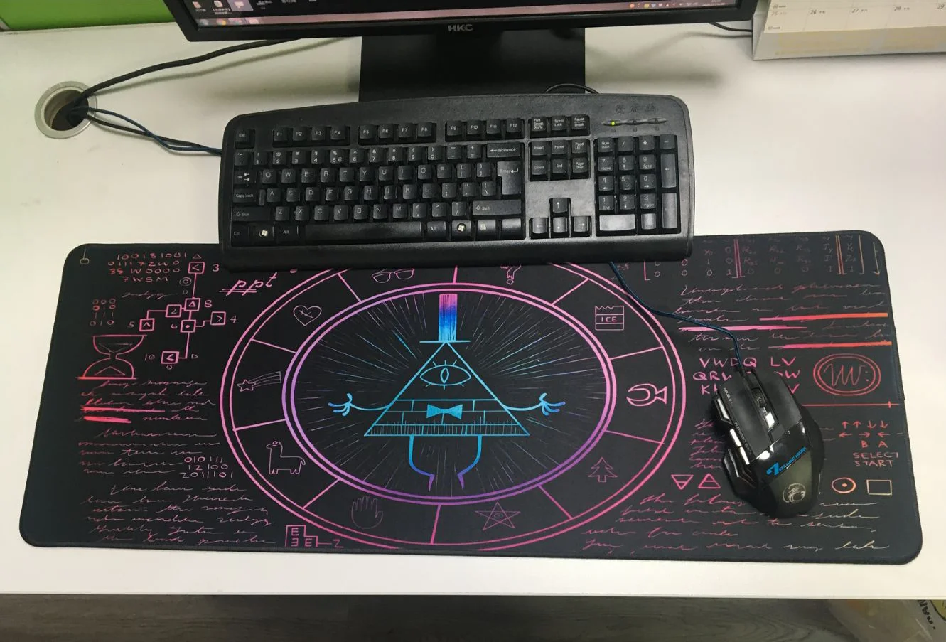 Игровой коврик для мыши RGB индивидуальный цифровой светодиодный компьютерных