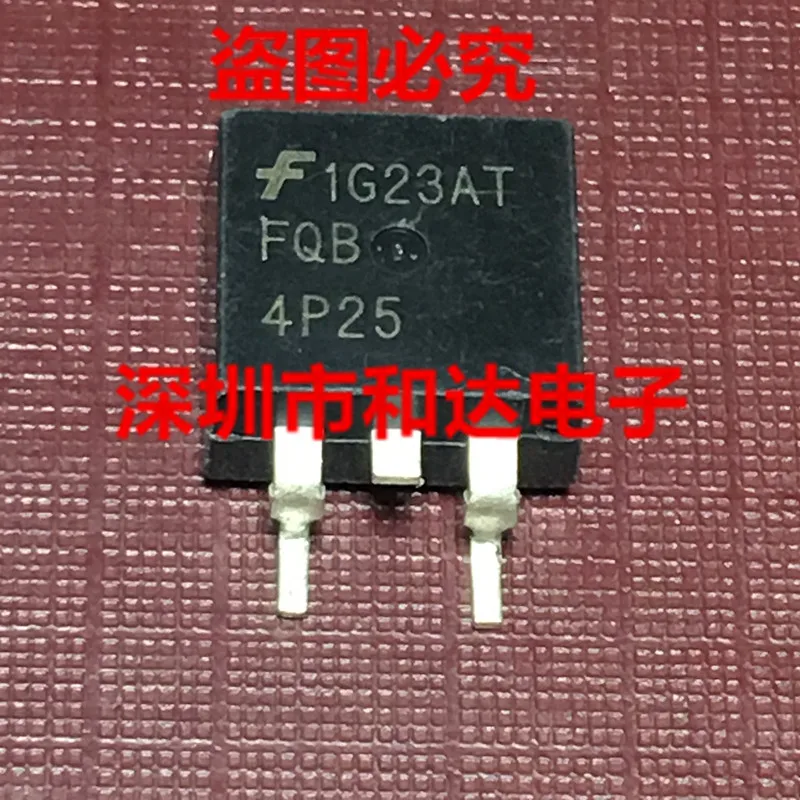 

5 шт. FQB4P25 TO-263 -250V -4A