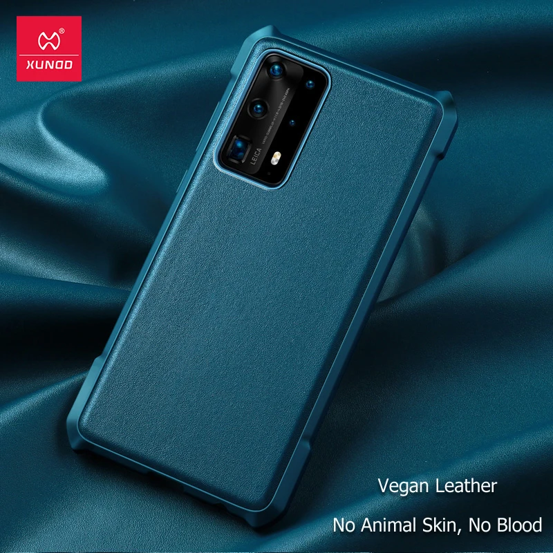 Xundd чехол для телефона Huawei P40 Pro + из кожи веган противоударный защитный мягкий с