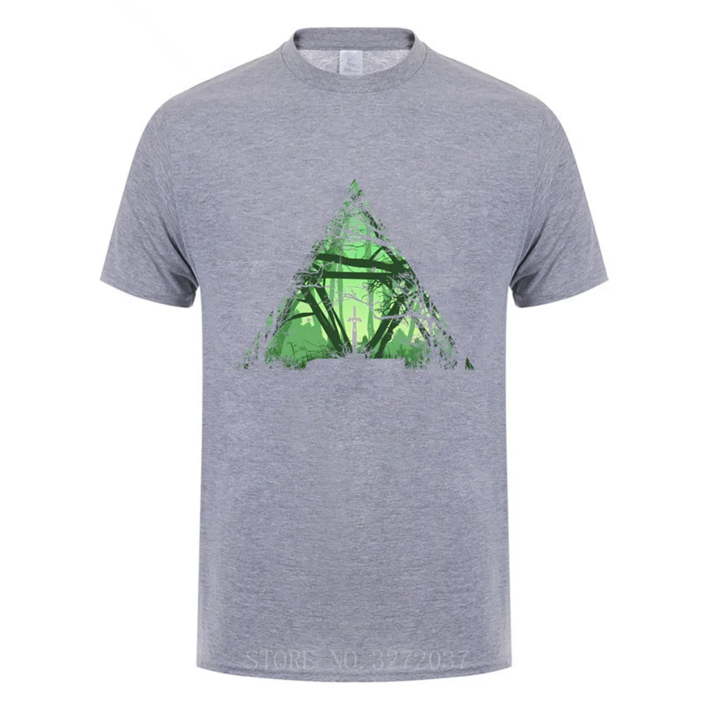 Легенда о Зельде Treeforce Мужская футболка 2019 Новейшая модная с принтом коротким