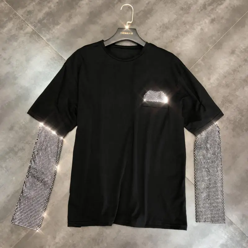 Женская футболка с длинным рукавом со съемными буквами | одежда