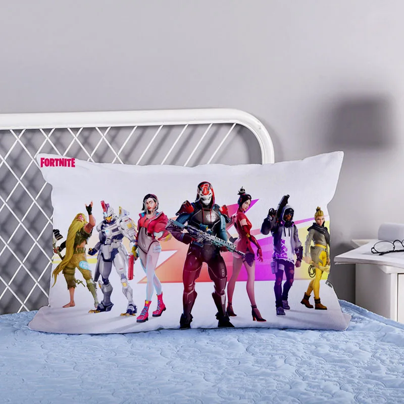 Чехол для подушки Fortnite в стиле аниме Fortnight чехол с мультипликационным рисунком