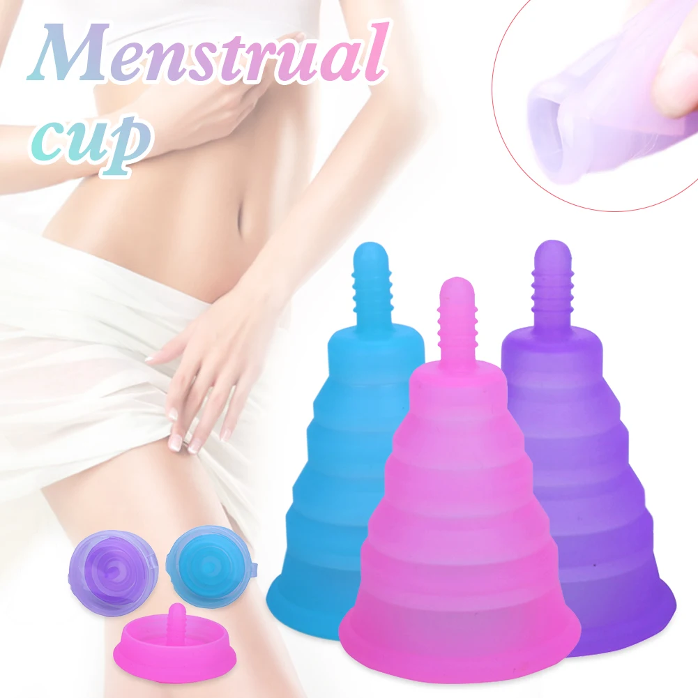 

Menstrual Cup Soft Silicone Reusable and Washable Period Cups Comfortable to Wear Regular Flow Protection Hygiene Menstrual Cup