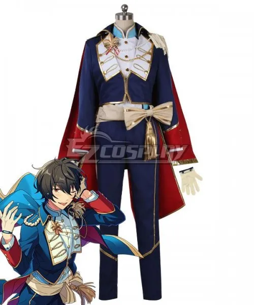 

Комплект звезд! 2 Ritsu Sakuma Crown and Comrades Униформа костюм Хэллоуин вечеринка наряд для взрослых Рождественский косплей костюм E001