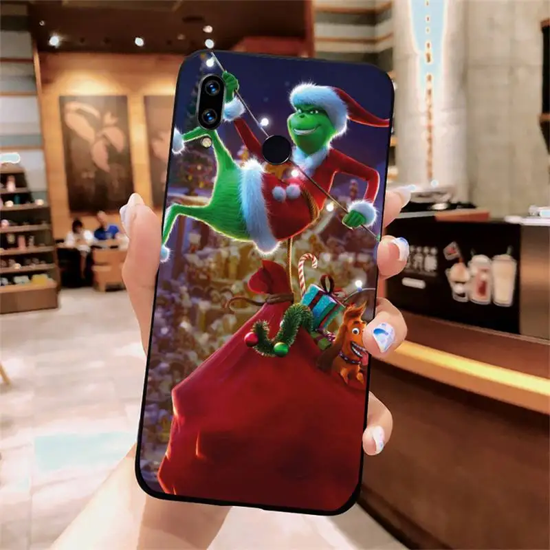 

Christmas Grinch American Movie Phone Case For Xiaomi Redmi note 4 4X 8T 9 9s 10 K20 K30 cc9 9t pro lite max