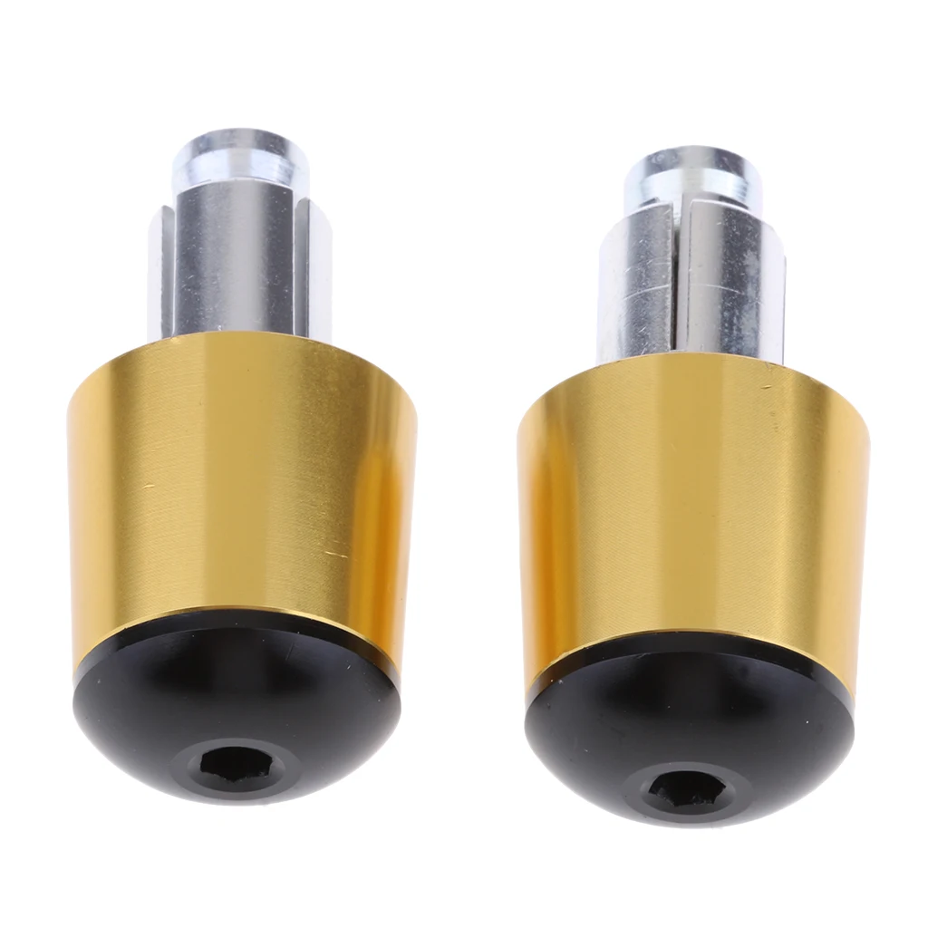 

1 Pair Universal 22mm 7/8'' Handle Bar Ends Plug CNC Aluminum for Honda Motorcycle Handlebar Grip End Caps